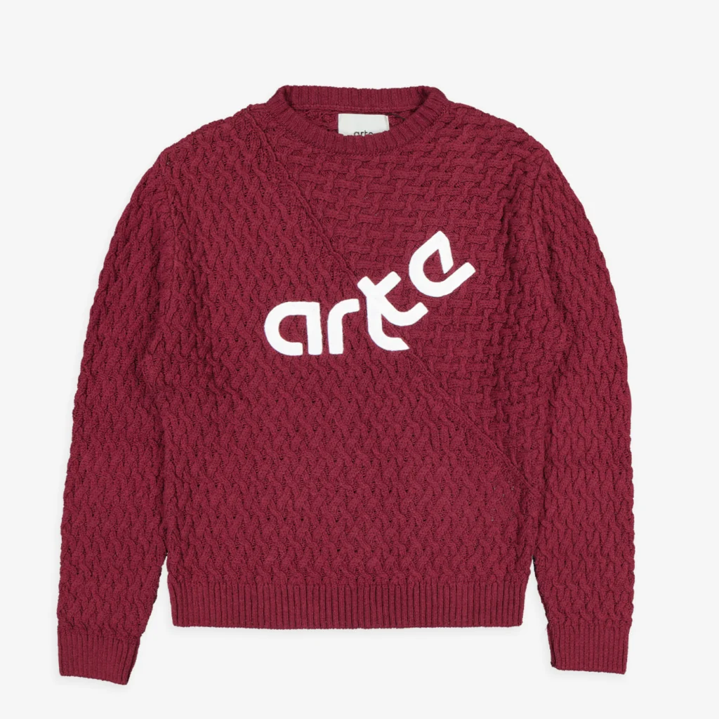 Arte Distorted Logo Sweater