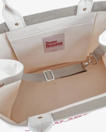 Team Ikuzawa Large Natural-White Trunk Bag