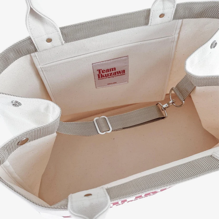 Team Ikuzawa Large Natural-White Trunk Bag