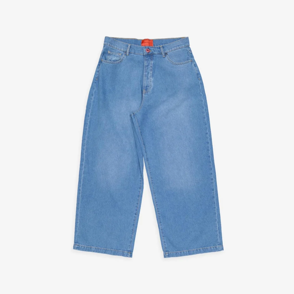 Vision Of Super Baggy Embroidered Denim