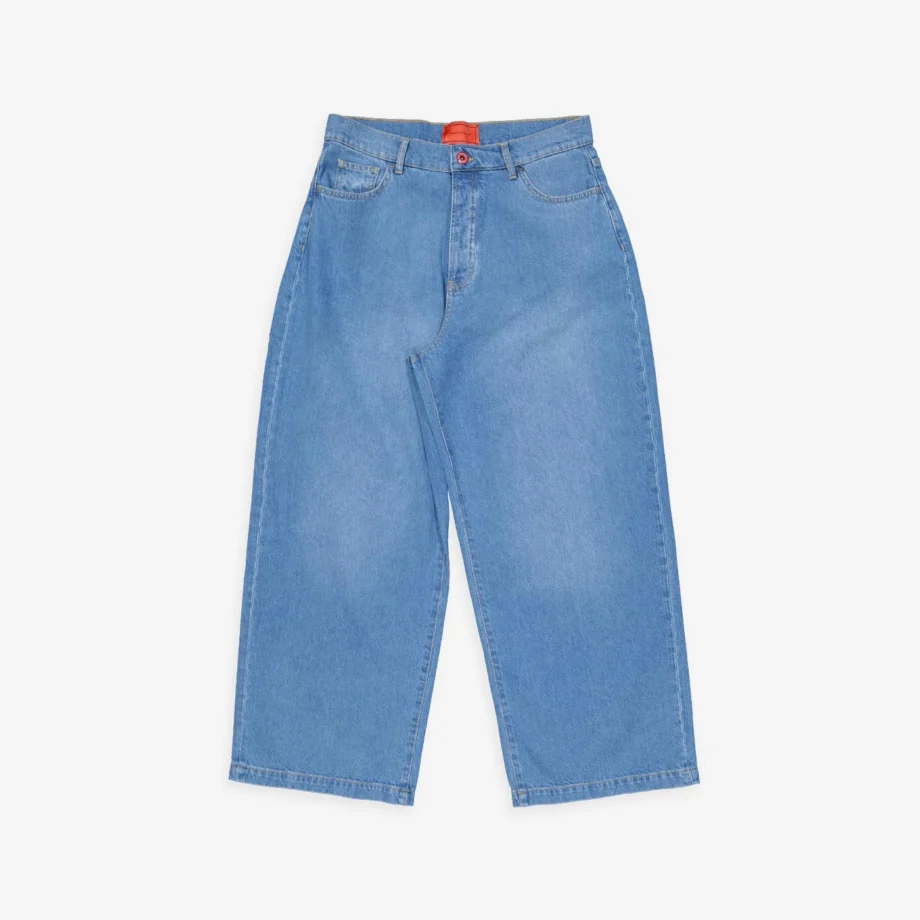 Vision Of Super Baggy Embroidered Denim
