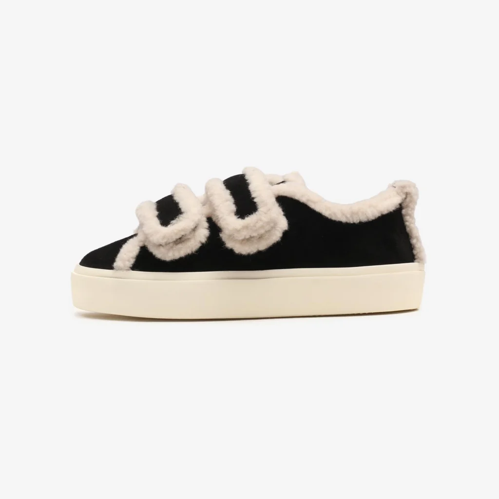 Inuikii Sneaker Shearling Low Velcro
