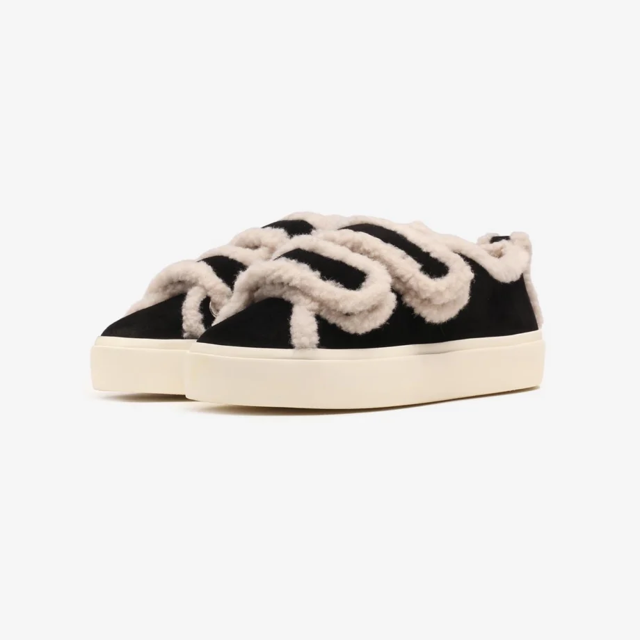 Inuikii Sneaker Shearling Low Velcro