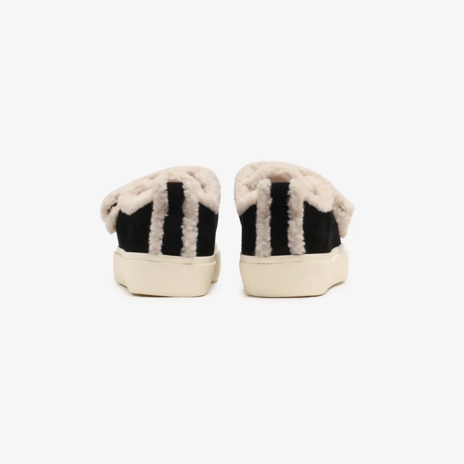 Inuikii Sneaker Shearling Low Velcro