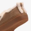 Inuikii Sneaker Shearling Low Velcro, Light Beige