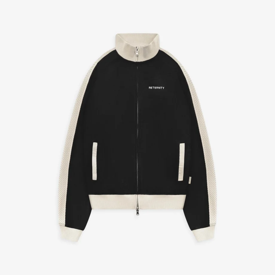 Studio knit track jacket
