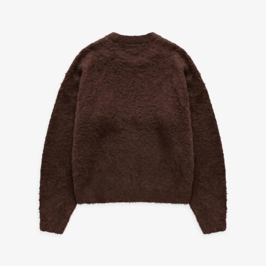 Vintage furry knit sweater