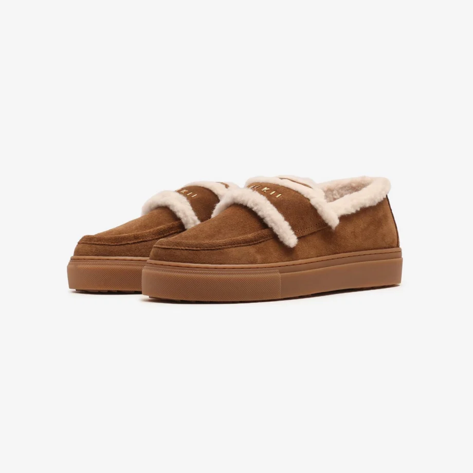 Inuikii Shearling Loafer, Brown