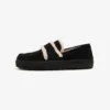 Inuikii Sneaker Shearling Loafer Black