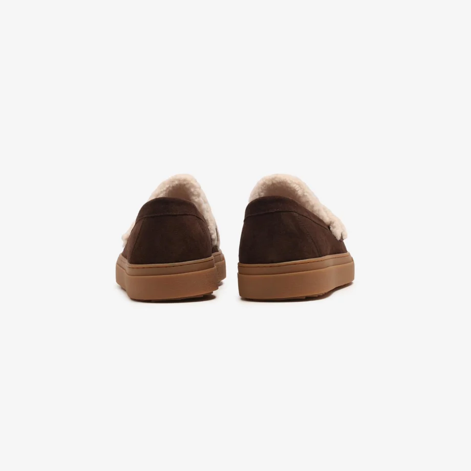 Inuikii Sneaker Shearling Loafer Brown