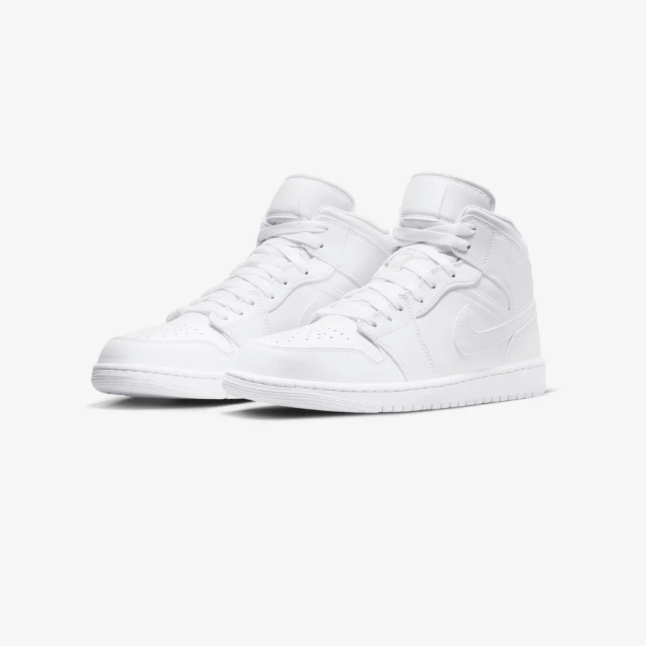 Air Jordan 1 Mid «Triple White»
