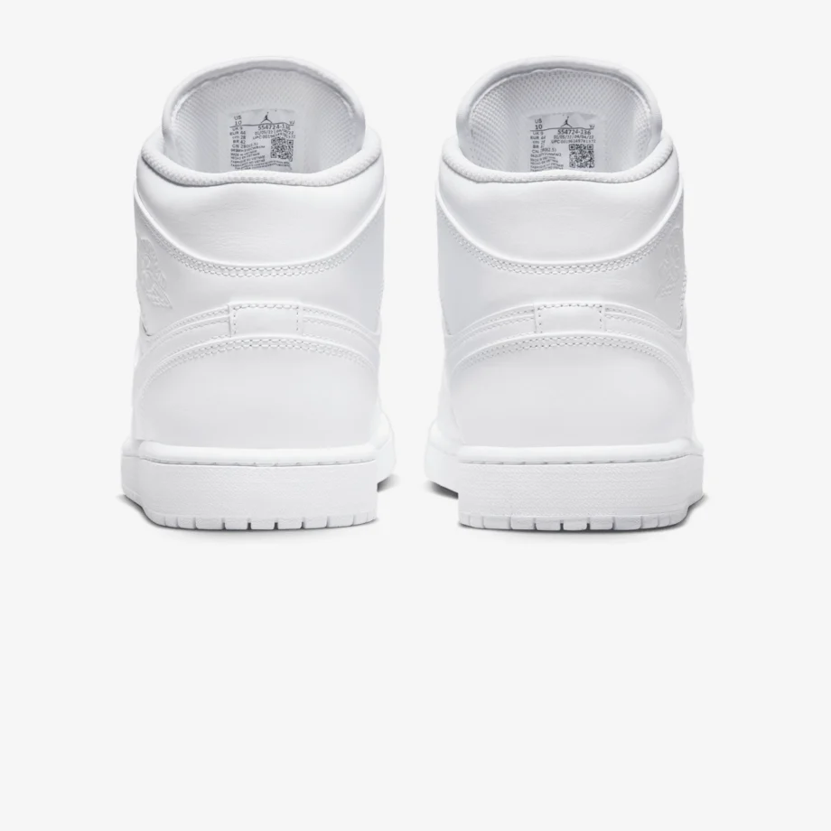 Air Jordan 1 Mid «Triple White»