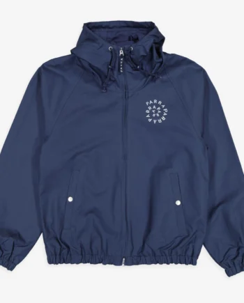 Parra Circular rain logo cotton shell jacket