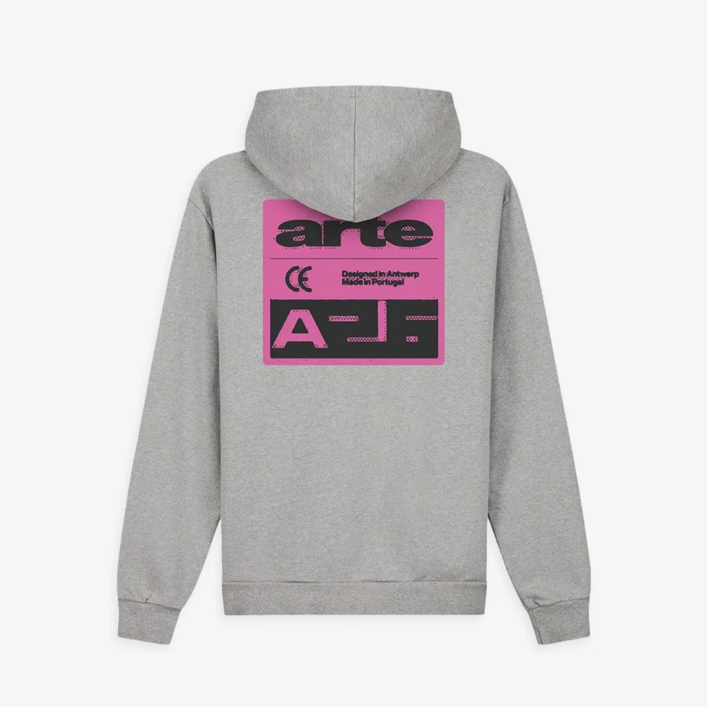 Arte Pink Serial Hoodie