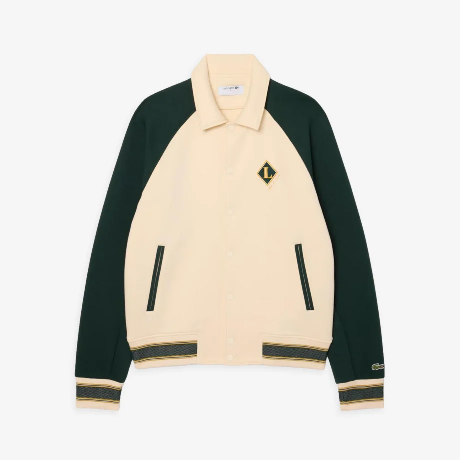 Lacoste French Made Varsity Badge Jacket