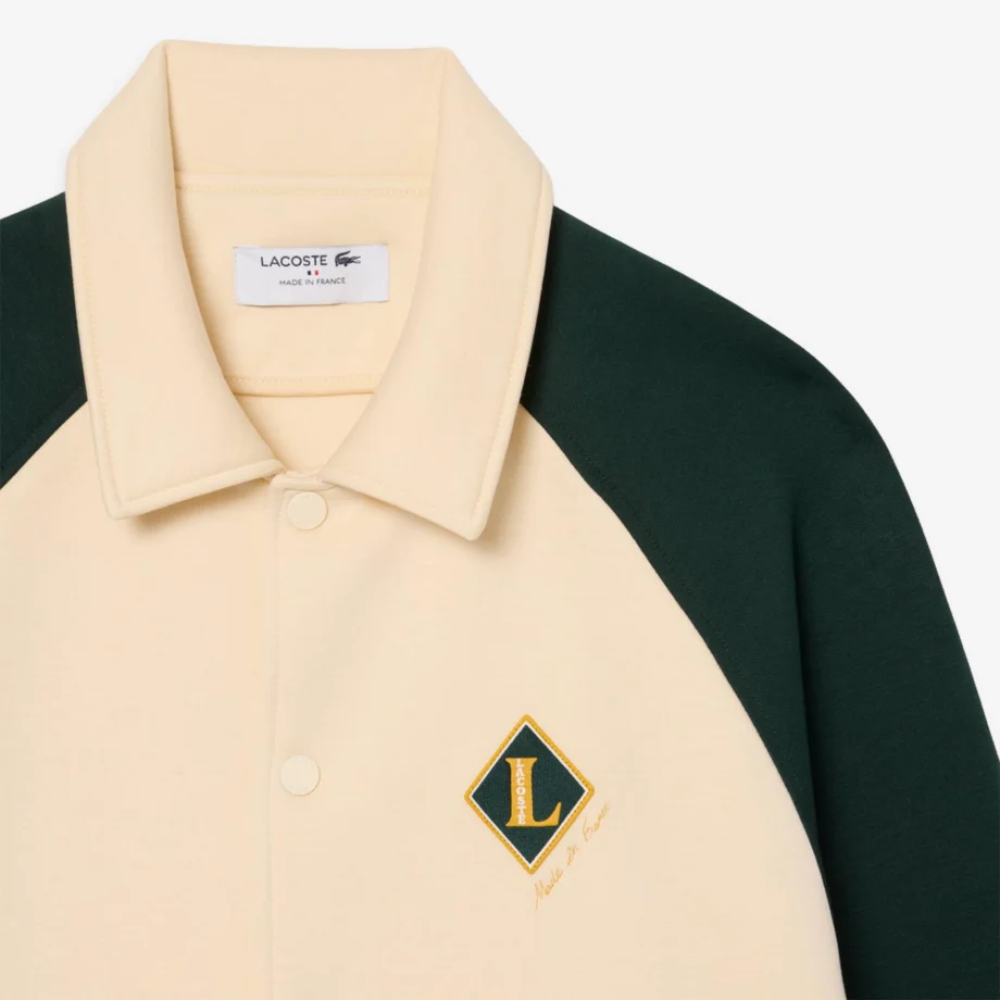 Lacoste French Made Varsity Badge Jacket