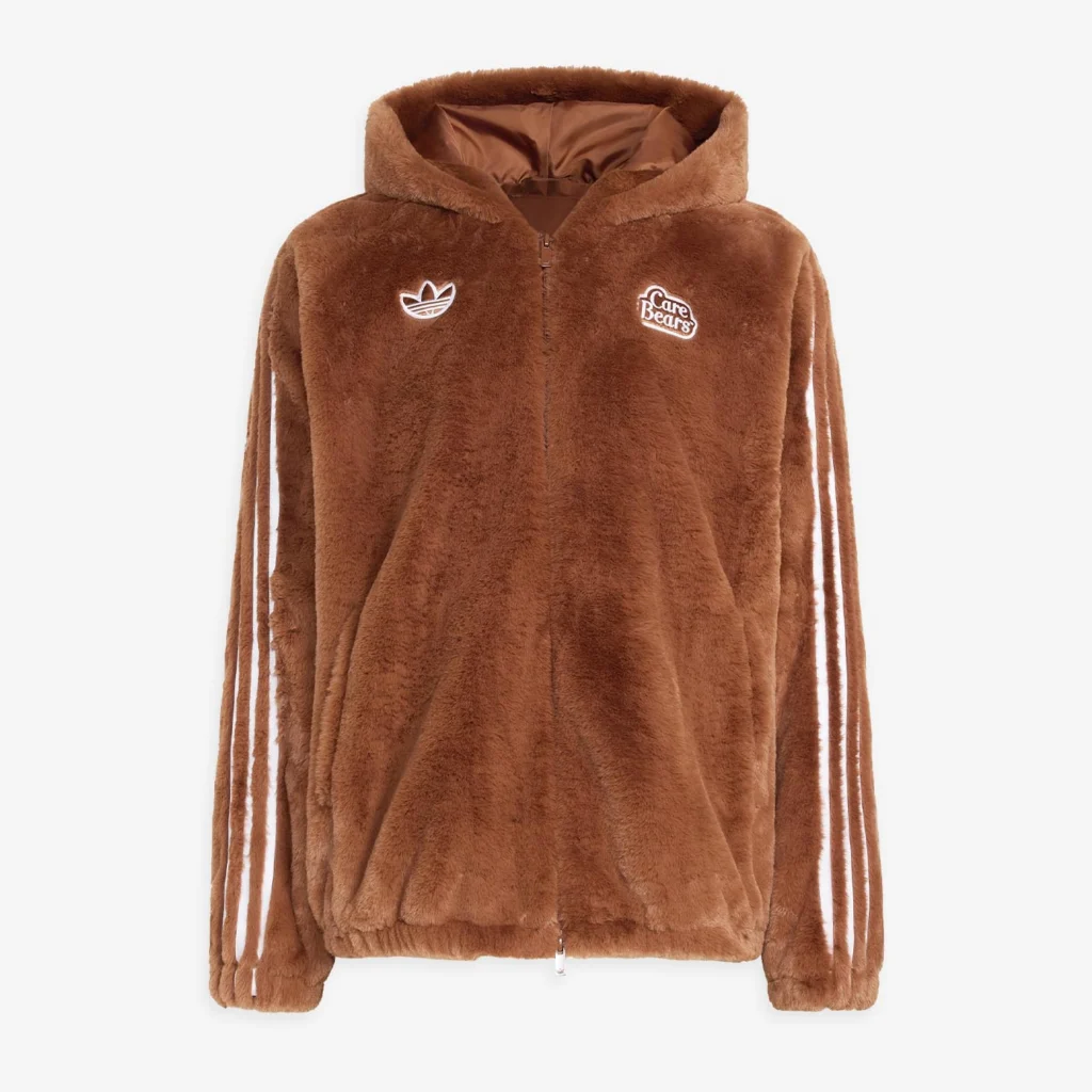 Adidas Care Bear Fur Jacket