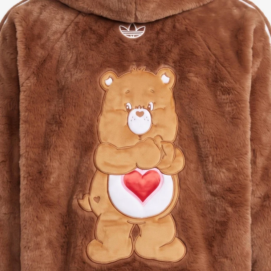 Adidas Care Bear Fur Jacket