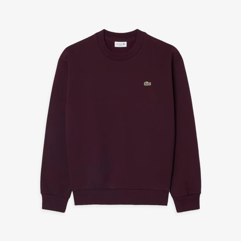 Lacoste Cotton Fleece Sweatshirt