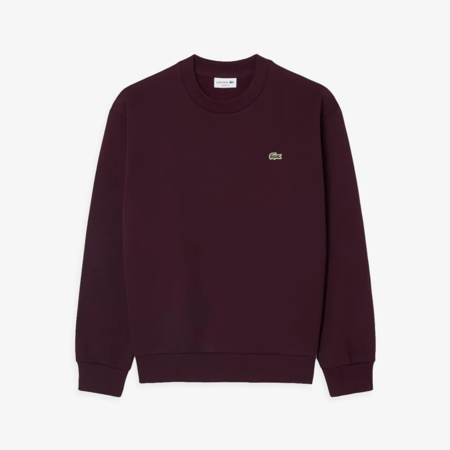 Lacoste Cotton Fleece Sweatshirt