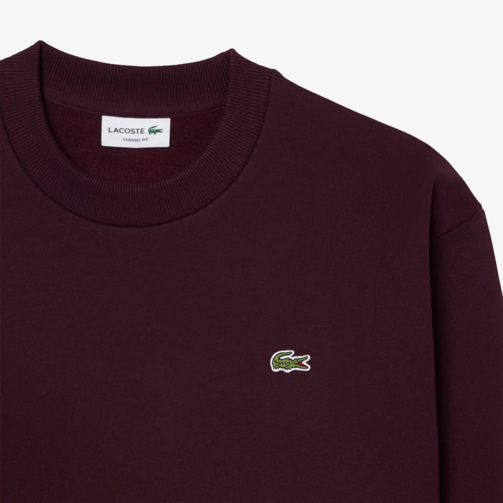 Lacoste Cotton Fleece Sweatshirt