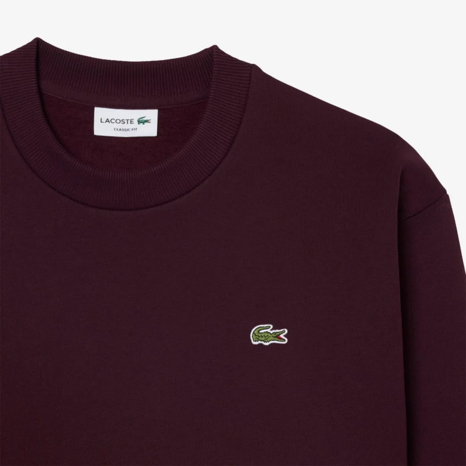 Lacoste Cotton Fleece Sweatshirt