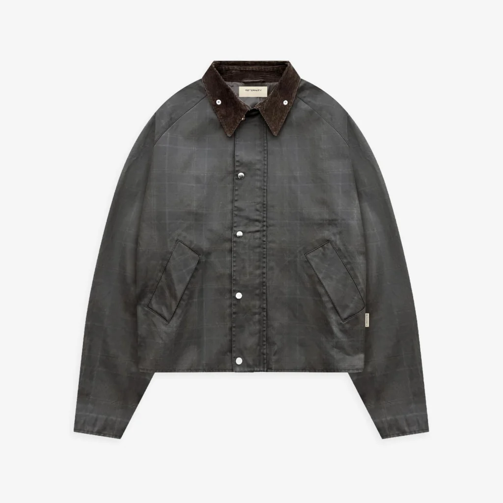 Reternity Checkered Waxed Hunting Jacket