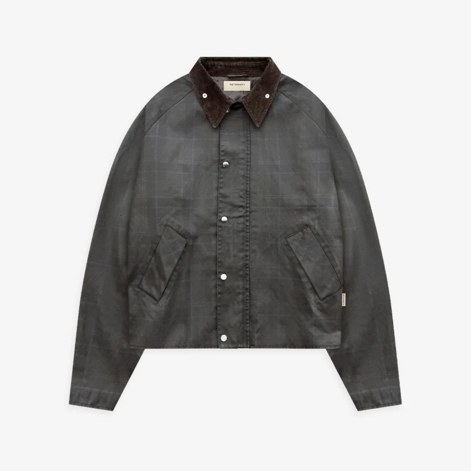 Reternity Checkered Waxed Hunting Jacket