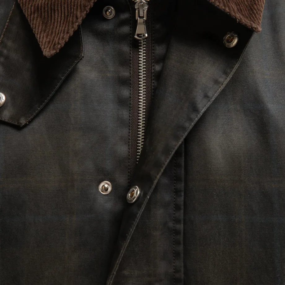 Reternity Checkered Waxed Hunting Jacket