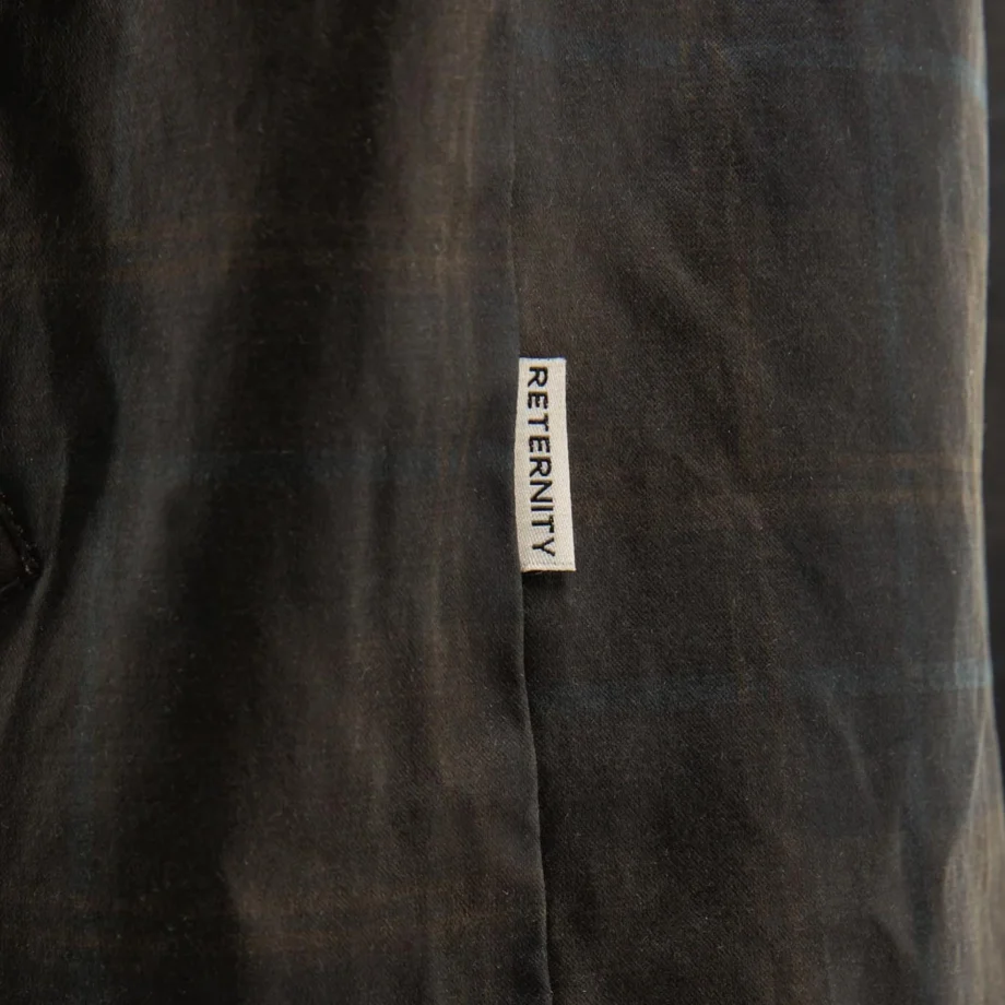Reternity Checkered Waxed Hunting Jacket