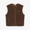 Lacoste Zipped Sherpa Vest