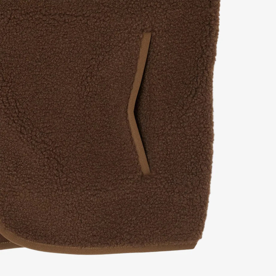 Lacoste Zipped Sherpa Vest